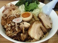 「まぜそば（大）800円」@らー麺Chopの写真