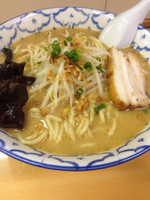 「塩らーめん+大盛り」@波（シー）の写真