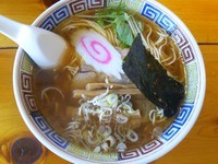 「支那そば（細めん）」@赤坂屋 高崎中居店の写真