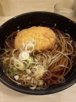 「コロッケそば480円」@吉利庵の写真