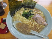 「ラーメン450円(金曜日サービス300円)麺固・脂多・味濃」@ラーメンショップ 野田店の写真