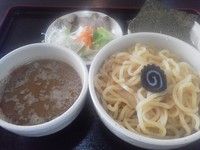 「つけめん　大盛り　海苔トッピング（750円＋50円＋50円）」@NARU-TO 甲府中央店の写真