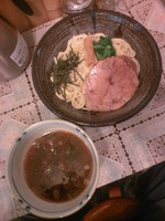 「つけ麺８００円」@らーめん紬麦の写真