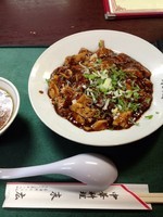 「麻婆甜麺」@中華 末広の写真