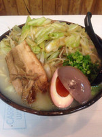 「あつガツ+大盛り」@宮崎らーめん 鶏三郎の写真