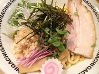 「油そば（太麺）」@油そば専門店 GACHIの写真