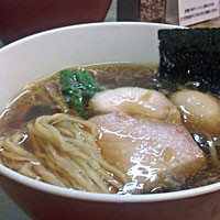 「味玉中華そば ￥800」@白河手打中華そば  一番いちばんの写真