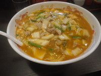 「半チャンセット　大盛」@天理スタミナラーメン 高田馬場店の写真