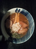 「極煮干しらーめん＋味付玉子」@青森煮干し中華そば JINの写真