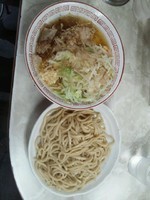 「辰つけ麺(あつもり)＋煮玉子」@らーめん 辰屋の写真