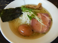 「潤彩鶏だし塩ラーメン（￥700）」@麺処 晨輝 shinkiの写真