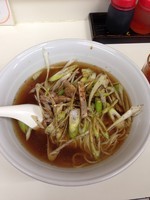 「ネギラーメンセット」@上海楼の写真