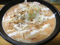 「【限定】白味噌豚骨のパスタ風らーめん（780円）」@麺処福吉ATSUSHIの写真