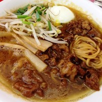 「豚玉そば」@らーめん専門 唯一無二、の写真