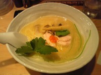 「鶏白湯SOBA」@銀座 篝の写真