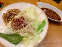 「フルルのピリ辛まぜSOBA 780 + ハートランド 400」@麺屋 Hulu-luの写真