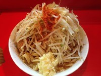 「小ラーメン 600円（ニンニク多め・カラメ）」@ラーメン二郎 府中店の写真