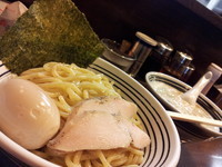 「鶏つけ麺(塩)+味玉」@鶏々 TORIDORIの写真