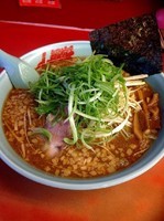 「期間限定 XO醬麺」@ラーメン山岡家 さいたま宮前店の写真