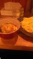 「つけ麺（中盛り）」@つけ麺屋 やすべえ 赤坂店の写真