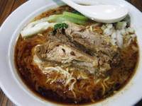 「【10月限定】マー油ブラック・700円」@中華そば 伝堂の写真