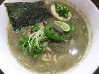 「【限定】牡蠣煮干ラーメン（880円）」@ラーメン愉悦処 似星の写真