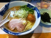 「煮干し塩ラーメン＋味玉」@麺屋 扇 SENの写真