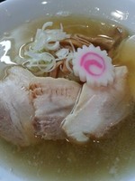 「豚清湯と煮干の喜多方？らーめん（塩）700円」@ラーメン屋 ガイ・キッチン（仮）の写真
