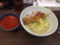 「冷やし辛つけそば」@頓知房の写真