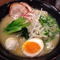 「鶏そば+大盛」@麺屋 ほたるの写真