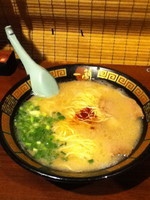 「天然とんこつラーメン」@一蘭 名古屋栄店の写真