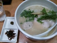 「鶏SOBA塩　700円」@らーめん 銀杏 亀有店の写真