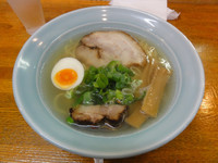 「牡蠣　中華そば」@中華そば 鴫野食堂の写真