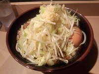 「揚げ葱醤油R(800)煮玉子(100)」@The Outsidersの写真