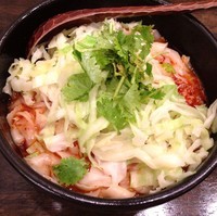 「油撥刀削麺（￥680）」@刀削麺 張家 品川店の写真