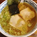 塩らー麺　730円　白飯（半盛）150円