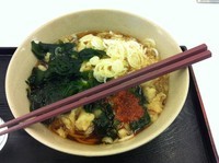 「たぬき蕎麦【350円】」@市川PA（首都高速湾岸線西行き)の写真