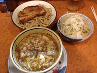 「づけそば 野菜増し」@雷神 角ふじの写真