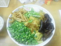 「ブタそば味噌の陣+スネ大+刻みニラ」@MENYA 食い味の道有楽の写真