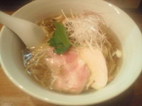 「塩らーめん～秋Ver. (850円)」@らーめん かねかつの写真