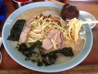 「倍ネギメンマチャーシュー 大、茹で卵」@ニューラーメンショップいわせの写真