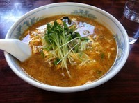「激辛玉子スープ麺【680円】」@ラーメン日本一の写真