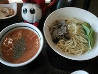 「【メルマガ限定】キノコたっぷりトマトチーズつけ麺バジル風味」@INOSHOWの写真