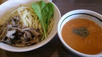 「メルマガ限定キノコたっぷりのトマトチーズつけ麺750円」@INOSHOWの写真
