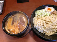 「烈火つけ麺 大盛 6辛」@烈火 庄内本店の写真