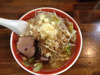 「極太にんにく醤油¥800」@らーめん てらの写真