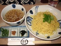 「梅しそつけ麺　800円」@与ろゐ屋の写真