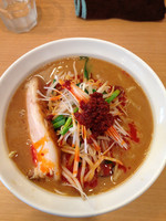 「濃厚辛みそ入ラーメン〔平日昼限定〕」@麺処 葵 aoiの写真