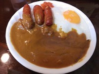 「あらびきカレー\700」@ハンバーグの店 ベアの写真