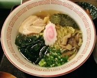 「ラーメンとミニ天丼セット\1000」@花月堂 雷門店の写真